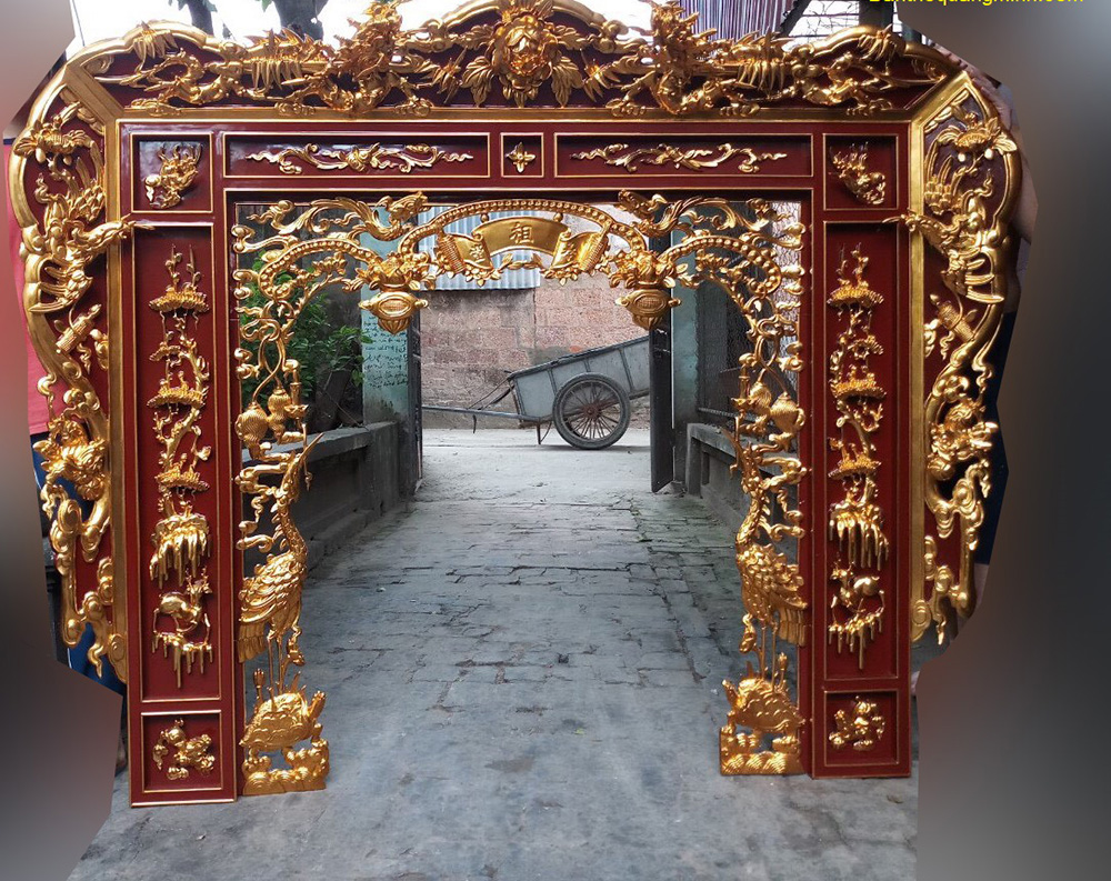 Thiều châu gia tiên gỗ Dổi