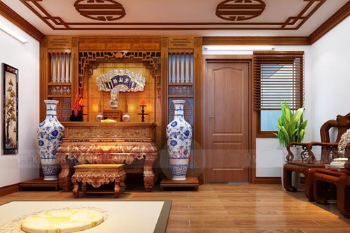 Đặt bàn thờ gia tiên sao cho hợp phong thủy?
