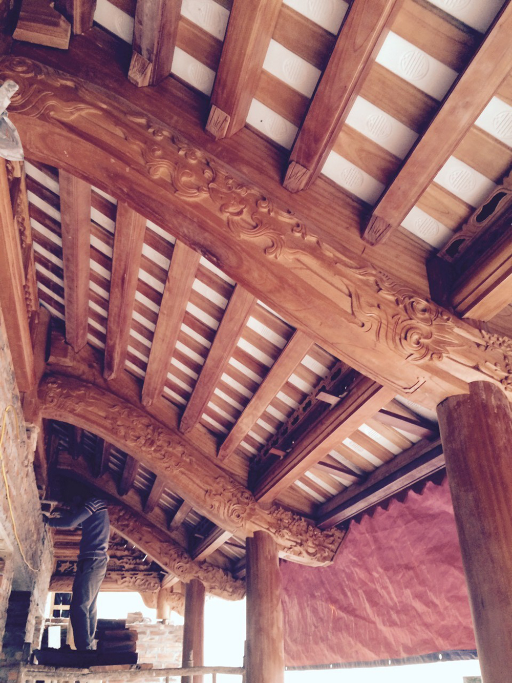 Nhà gỗ lim 5 gian – Thạch Thất – Hà Nội